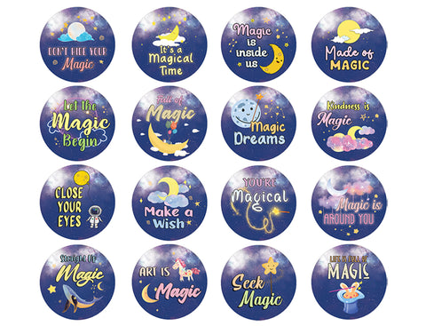 Awesome Magical Stickers (20 Sets X 16 Designs)