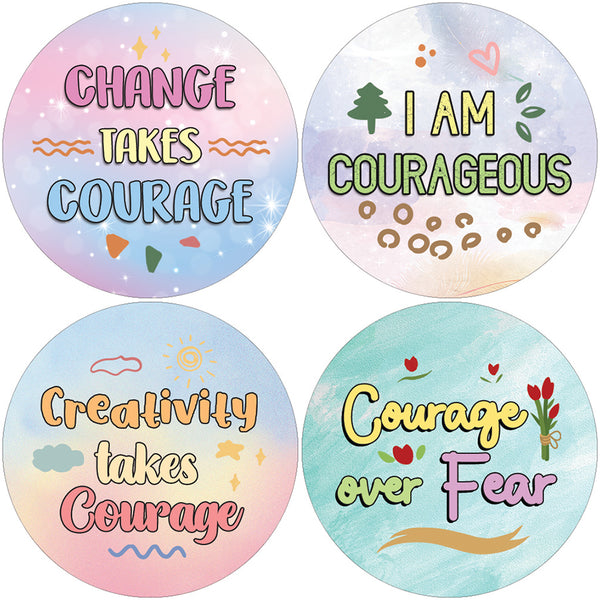 Courageous Stickers (20 Sets X 16 Designs)