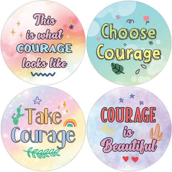Courageous Stickers (20 Sets X 16 Designs)