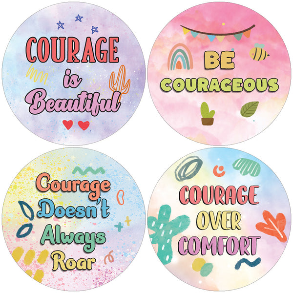 Courageous Stickers (20 Sets X 16 Designs)