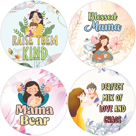 Best Mom Ever Stickers (5 Sets X 16 Designs)