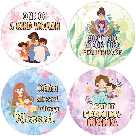 Best Mom Ever Stickers (5 Sets X 16 Designs)