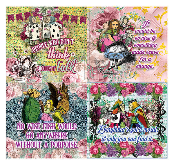 Alice In Wonderland Stickers Series 3 - Premium Gift Set - Teacher Reward Incentive