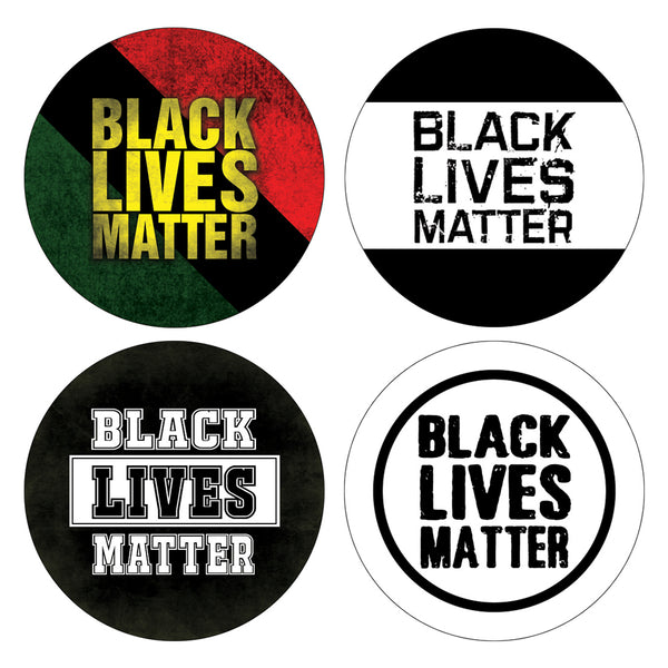 Black Lives Matter Stickers (5-Sheet) - Stocking Stuffers Premium Quality Gift Ideas for Children, Teens, & Adults - Corporate Giveaways & Party Favors