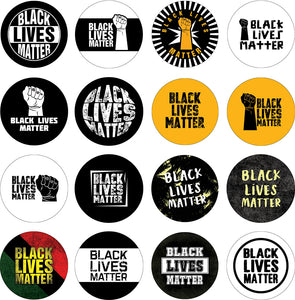 Black Lives Matter Stickers (5-Sheet) - Stocking Stuffers Premium Quality Gift Ideas for Children, Teens, & Adults - Corporate Giveaways & Party Favors