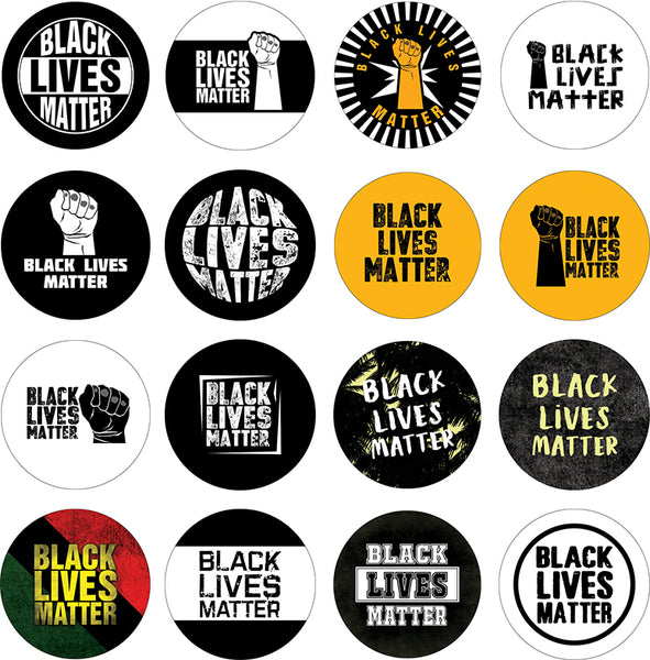 Black Lives Matter Stickers (5-Sheet) - Stocking Stuffers Premium Quality Gift Ideas for Children, Teens, & Adults - Corporate Giveaways & Party Favors