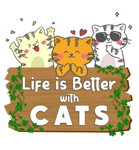 Life is Better with Cats shirt Tshirt
