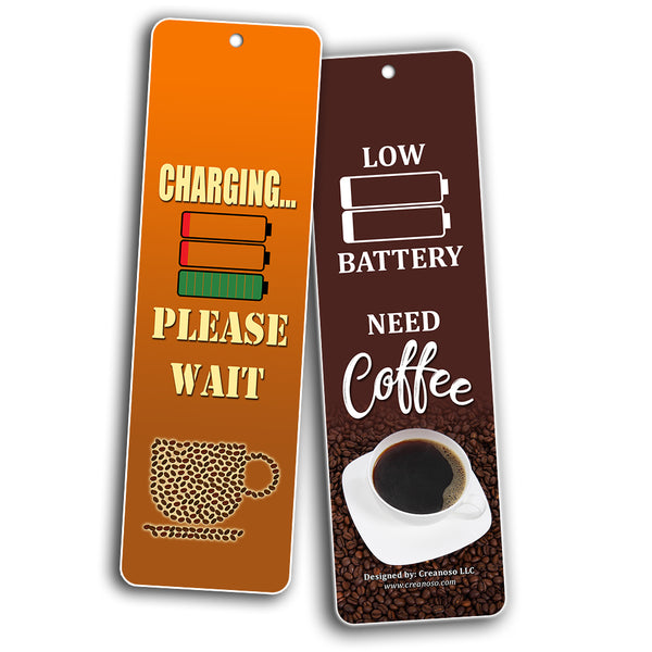Creanoso Inspiring Inspirational Coffee Series III Bookmark Gifts (60-Pack) ÃƒÆ’Ã‚Â¢ÃƒÂ¢Ã¢â‚¬Å¡Ã‚Â¬ÃƒÂ¢Ã¢â€šÂ¬Ã…â€œ Six Assorted Quality Bookmarks Bulk Set ÃƒÆ’Ã‚Â¢ÃƒÂ¢Ã¢â‚¬Å¡Ã‚Â¬ÃƒÂ¢Ã¢â€šÂ¬Ã…â€œ Premium Gift for Men, Women, Adult, Seniors
