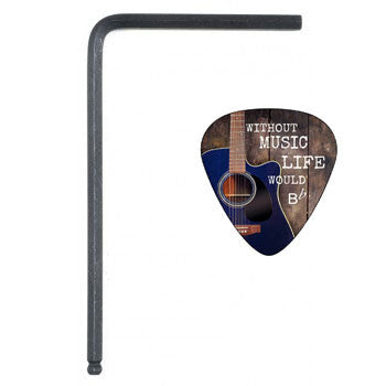 Creanoso Guitar Truss Rod Allen Wrench Adjustment Tool for Martin Acoustic Guitars