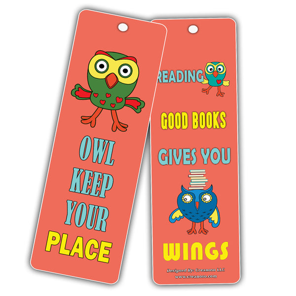 Bookmarks for Kids Bulk (30 Pack) - Animal Bookmarker Cards Set - Literary Gifts - Great Encouragement Gifts for Birthday Thanksgiving Homeschooling Thanksgiving Christmas Holiday