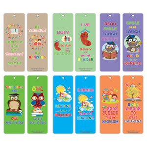 Creanoso Funny Reading Time Inspirational Bookmarks for Kids (60-Pack) ÃƒÆ’Ã‚Â¢ÃƒÂ¢Ã¢â‚¬Å¡Ã‚Â¬ÃƒÂ¢Ã¢â€šÂ¬Ã…â€œ Good Reading Habits Inspiring Bookmarker Cards for Kid Boys Girls Teen ÃƒÆ’Ã‚Â¢ÃƒÂ¢Ã¢â‚¬Å¡Ã‚Â¬ÃƒÂ¢Ã¢â€šÂ¬Ã…â€œ Classroom Home School Teacher Inc