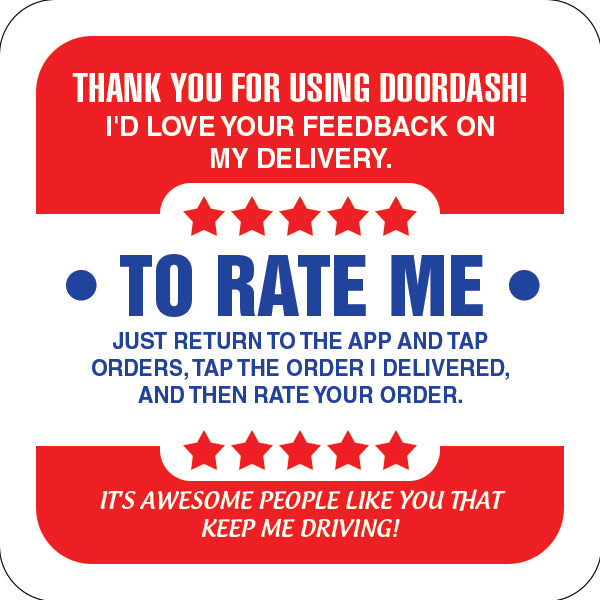 Bag Seal Delivery Stickers 2" Round 20-Sheet (300 Stickers)