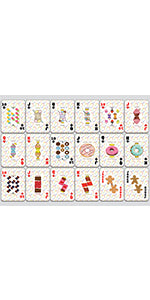 Dessert Playing Cards (1-Deck)