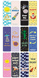 Motivating Space Puns Bookmarks (12-Packs)