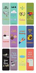 Inspiring Puns Bookmarks (30-Pack)