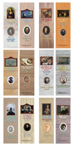 Famous Paintings and their Artists Bookmarks (12-Packs)