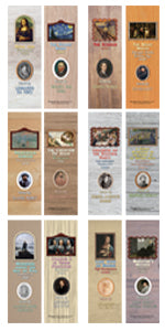 Famous Paintings and their Artists Bookmarks (30-Packs)