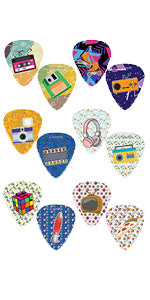 90'S Style Guitar Picks (10-Packs)