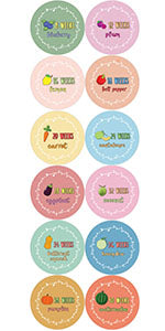 Creanoso Pregnancy Tracker Stickers (10-Set) - Reward Incentives for Husband and Wives - Stocking Stuffers Party Favors & Giveaways for Mothers & Adults