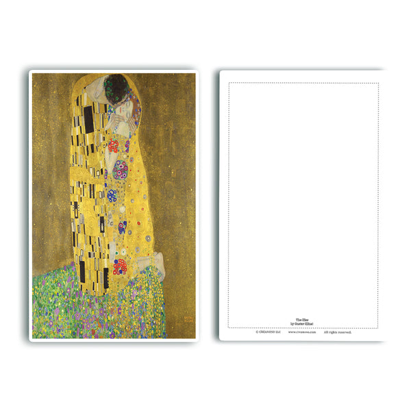 Creanoso Famous Art Paintings Postcards Cards (60 Pack)- Pablo Picasso, Gustav Klimt, Wassily Kandinsky, Leonardo da Vinci, Paul Klee, Katsushika Hokusai Painting Prints Decor Gifts