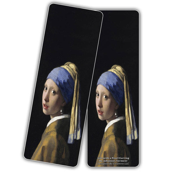 Creanoso Famous Classic Arts Series 2 Bookmarks (60-Pack) - Van Gogh, Leonardo Da Vinci, Edvard Munch, Johannes Vermeer, Caspar David Friedrich, Wassily Kandinsky ÃƒÆ’Ã‚Â¢ÃƒÂ¢Ã¢â‚¬Å¡Ã‚Â¬ÃƒÂ¢Ã¢â€šÂ¬Ã…â€œ Wall Decor Art Bookmarkers