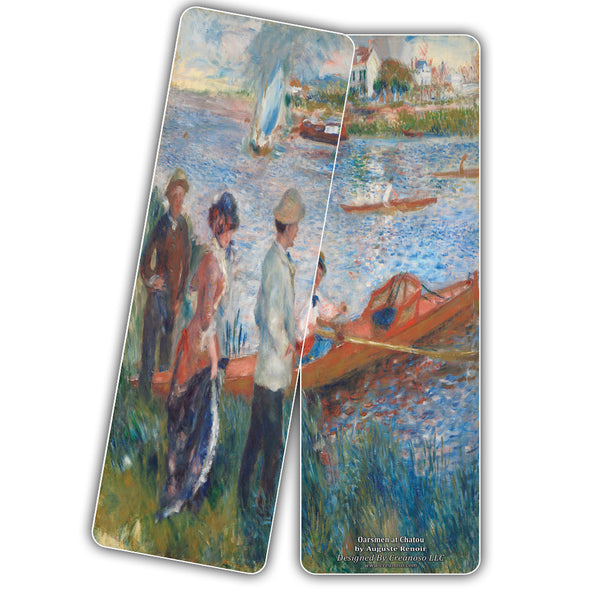 Creanoso Famous Classic Art Series 5 Bookmarks (60-Pack) ÃƒÆ’Ã‚Â¢ÃƒÂ¢Ã¢â‚¬Å¡Ã‚Â¬ÃƒÂ¢Ã¢â€šÂ¬Ã…â€œ Van Gogh, Claude Monet, Auguste Renoir ÃƒÆ’Ã‚Â¢ÃƒÂ¢Ã¢â‚¬Å¡Ã‚Â¬ÃƒÂ¢Ã¢â€šÂ¬Ã…â€œ Classical Art Inspiring Impressions ÃƒÆ’Ã‚Â¢ÃƒÂ¢Ã¢â‚¬Å¡Ã‚Â¬ÃƒÂ¢Ã¢â€šÂ¬Ã…â€œ Gre