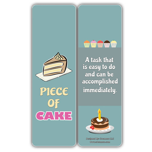 Creanoso Funny Idioms Bookmarks for Kids ÃƒÂ¢Ã¢â€šÂ¬Ã¢â‚¬Å“ Premium Gift Set Book Clippers