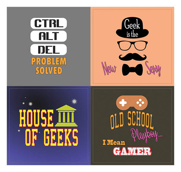 Creanoso Geeky Sayings Stickers Ã¢â‚¬â€œ Awesome Sticker Techie Gifts for Nerds and Geeks