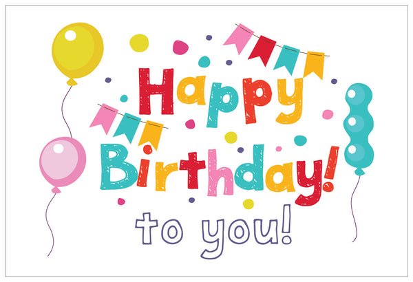 Creanoso Happy Birthday Celebration Greeting Cards (30-Pack) Ã¢â‚¬â€œ Birthday Party Note Bulk Card Set Ã¢â‚¬â€œ Premium Quality Cards Ã¢â‚¬â€œ Stocking Stuffers Gift for Boys, Girls, Teens, Kids, Adult