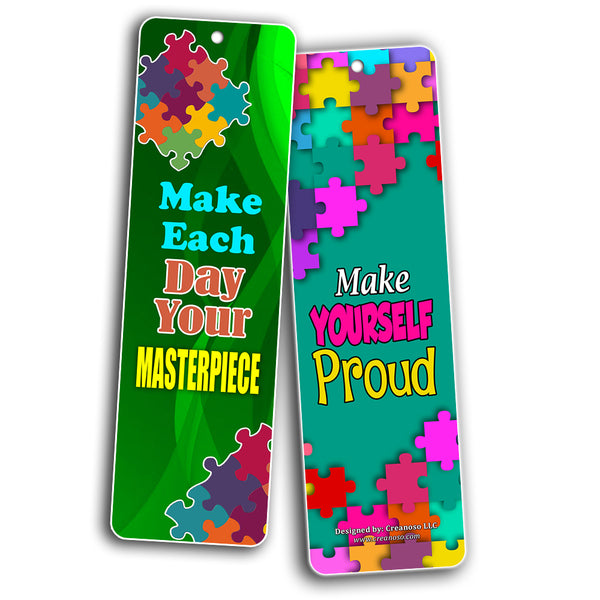 Creanoso Colorful Inspirational and Motivational Quotes Bookmarks ÃƒÂ¢Ã¢â€šÂ¬Ã¢â‚¬Å“ Premium Gift Set for Kids