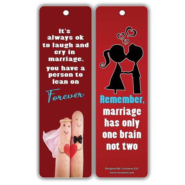 Creanoso Happy Quote Sayings Marriage Bookmarks ÃƒÂ¢Ã¢â€šÂ¬Ã¢â‚¬Å“ Inspirational Sayings About Married Life