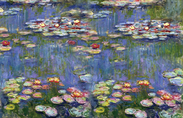 Creanoso Claude Monet Famous Paintings Postcards (60-Packs) - Twilight, Woman with Parasol, Sunrise, Irises, Water lilies, Nympheas - Note Cards Stocking Stuffers Gifts for Men and Women