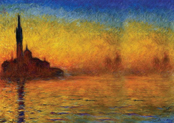 Creanoso Claude Monet Famous Paintings Posters  Ã¢â‚¬â€œ Great Artist Gifts Collection Bulk Set