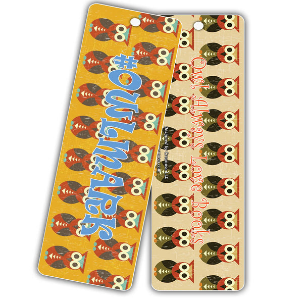 Owl Bookmarks for Kids (30-Pack) ÃƒÂ¢Ã¢â€šÂ¬Ã¢â‚¬Å“ Inspiring Sayings for Productive Book Reading ÃƒÂ¢Ã¢â€šÂ¬Ã¢â‚¬Å“ Premium Quality Bookmarker Card Set ÃƒÂ¢Ã¢â€šÂ¬Ã¢â‚¬Å“ Stocking Stuffers Gifts for Young Readers