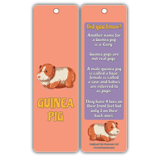 Creanoso Pet Fun Facts Learning Bookmark Cards ÃƒÂ¢Ã¢â€šÂ¬Ã¢â‚¬Å“ Facts About Pets Learning Cards for Kids