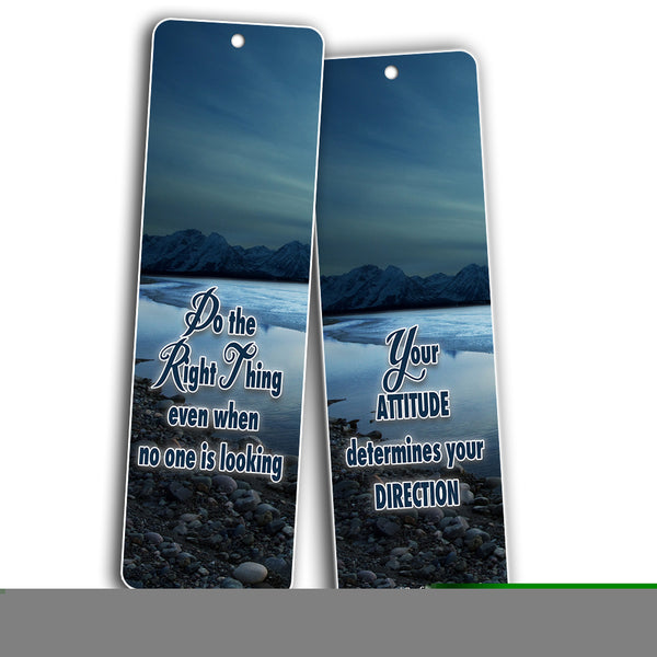 Creanoso Inspiring Positive Mindset Bookmark (30-Pack) ÃƒÂ¢Ã¢â€šÂ¬Ã¢â‚¬Å“ Stocking Stuffers Gift for Men & Women, Teens - Rewards Gifts ÃƒÂ¢Ã¢â€šÂ¬Ã¢â‚¬Å“ Awesome Bookmark Collection ÃƒÂ¢Ã¢â€šÂ¬Ã¢â‚¬Å“ Inspiring Quote Sayings for Friends - Bulk Pack