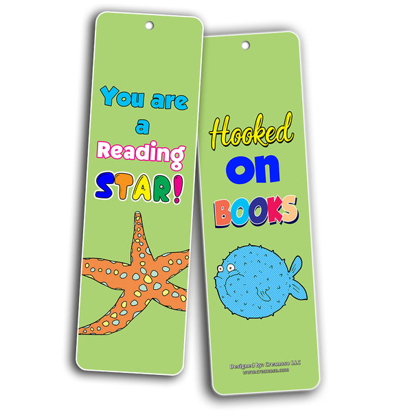 Creanoso Young Readers Animal Roarsome Reading Bookmarks for Kids (30-Pack) ÃƒÂ¢Ã¢â€šÂ¬Ã¢â‚¬Å“ Reading Encouraging Words Bookmarkers Bulk Set ÃƒÂ¢Ã¢â€šÂ¬Ã¢â‚¬Å“ Premium Quality Book Clippers Boys, Girls