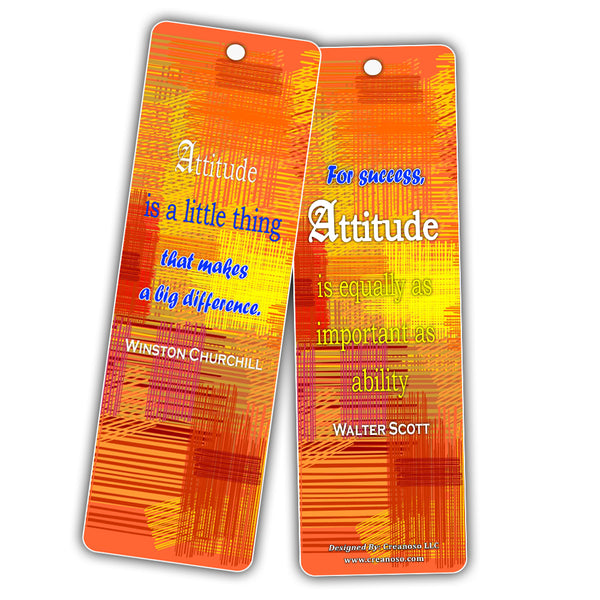 Smart Quotes about Wisdom Attitude Character Success Kindness Future Bookmarks (60-Pack) for Kids, Teens, Boys, Girls - Great Books Reading Rewards Incentives For Kids Boys Girls Classroom Supplies