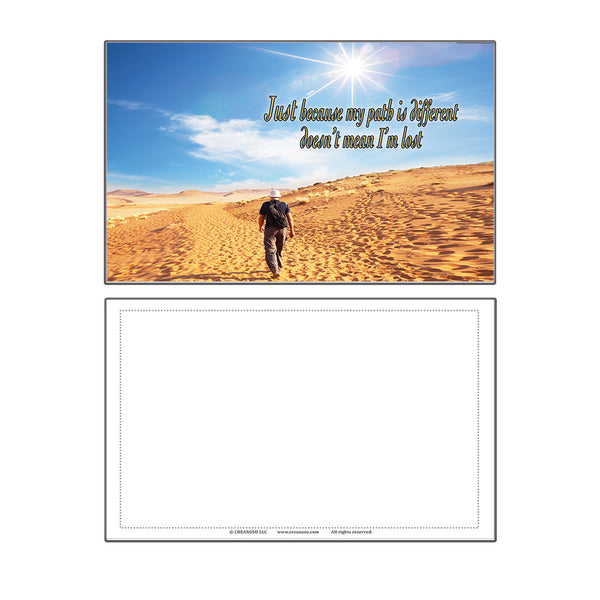 Assorted Inspirational Stay Strong Success Quotes Postcards - CNSPC1003 and CNSPC1004 (24-Pack)