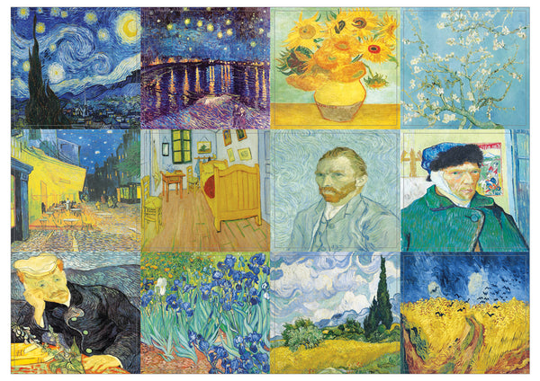 Creanoso Van Gogh Famous Paintings Decor Stickers Ã¢â‚¬â€œ Artistic Inspiring Wall Stickers