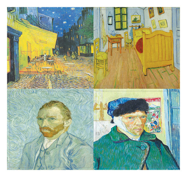 Creanoso Van Gogh Famous Paintings Decor Stickers Ã¢â‚¬â€œ Artistic Inspiring Wall Stickers