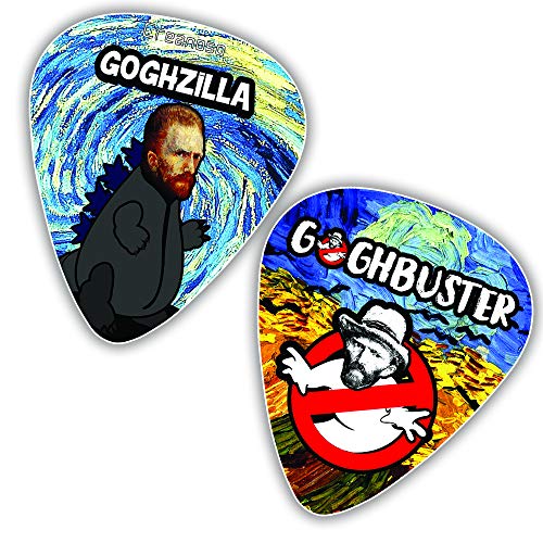 Creanoso Obsessed with Van Gogh Guitar Picks (12-Pack) - Best Gifts for Guitarist, Musicians